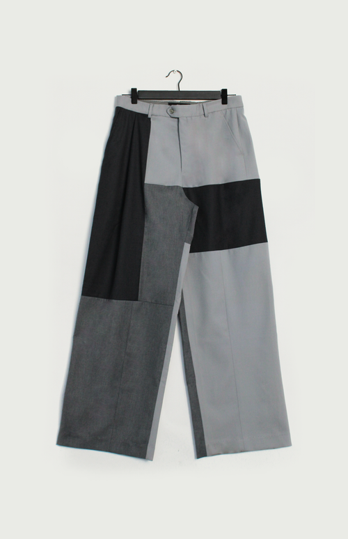 Pantalon Patchwork Grey