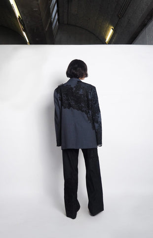 Blazer X Lace Black