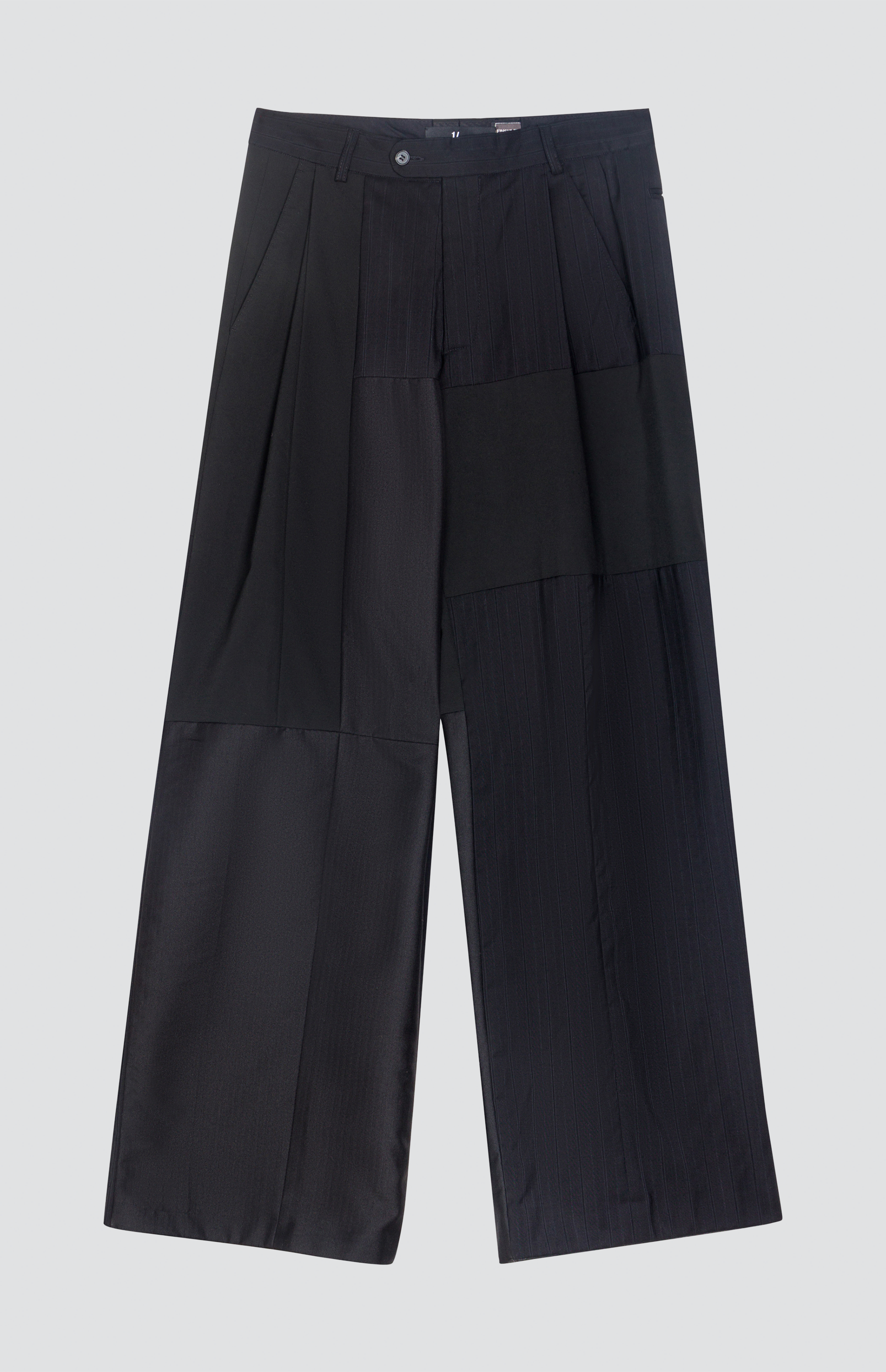 1OFF-Paris-Hue-Pantalon-Patchwork (front)