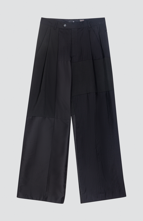 1OFF-Paris-Hue-Pantalon-Patchwork (front)