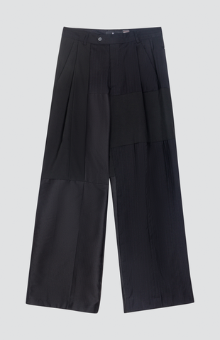 1OFF-Paris-Hue-Pantalon-Patchwork (front)