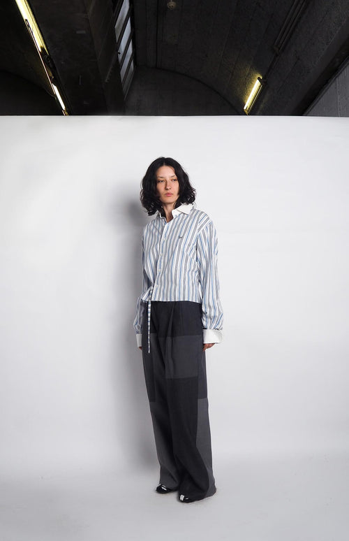 Pantalon Patchwork Grey