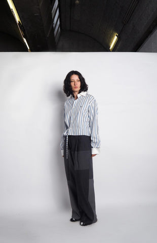 Pantalon Patchwork Grey