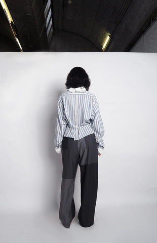 Pantalon Patchwork Grey