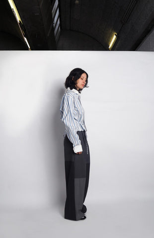 Pantalon Patchwork Grey