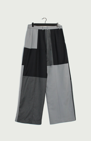 Pantalon Patchwork Grey