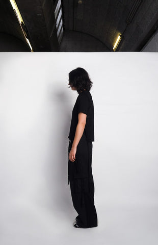 Pantalons Patchwork Eyelets