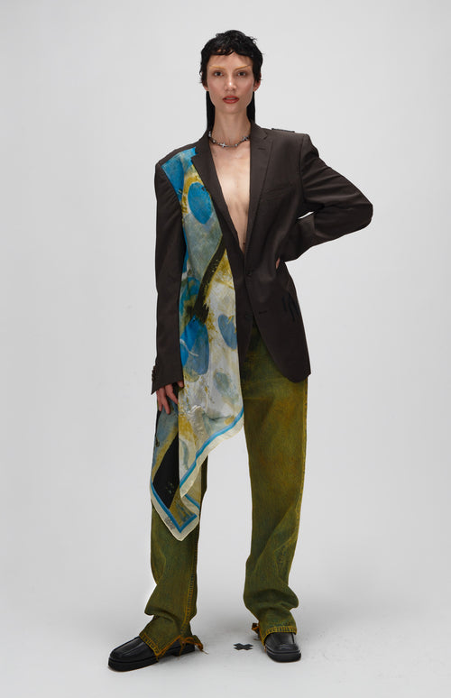 Blazer Shoulder Scarf 01
