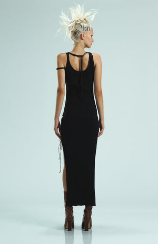 1OFF-Paris-Hue-Dress-Tank-Layer-Black (model, back)