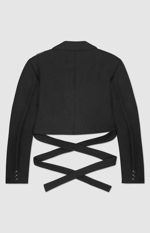 Coat Cropped Wool