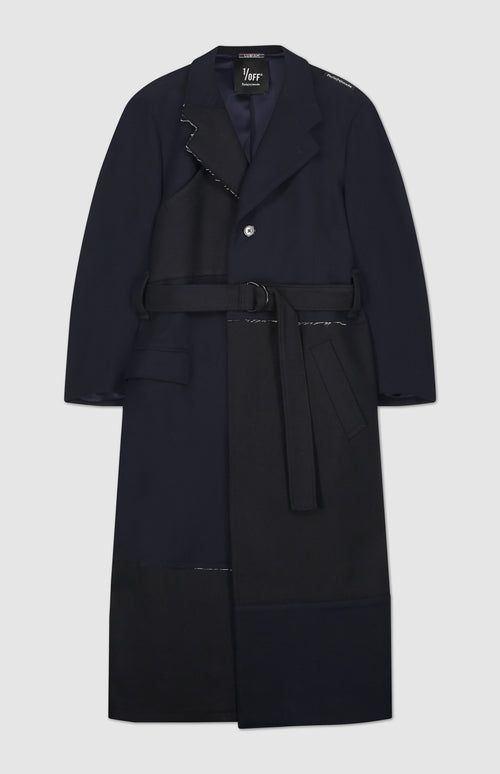 Coat Patched Wool