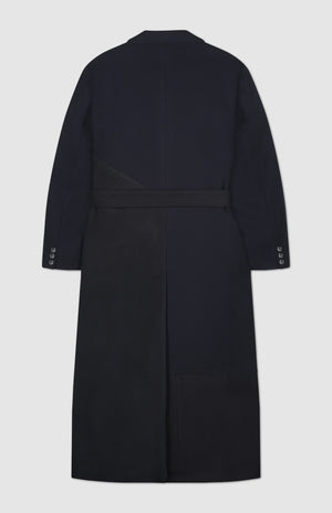 Coat Patched Wool
