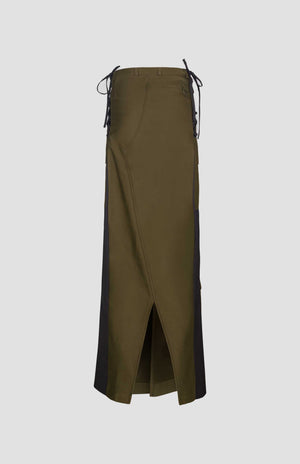1OFF-Paris-ReBorn-Skirt-Military-Suiting-Multi (back)