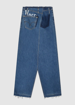 Skirt Jeans Maxi {L}