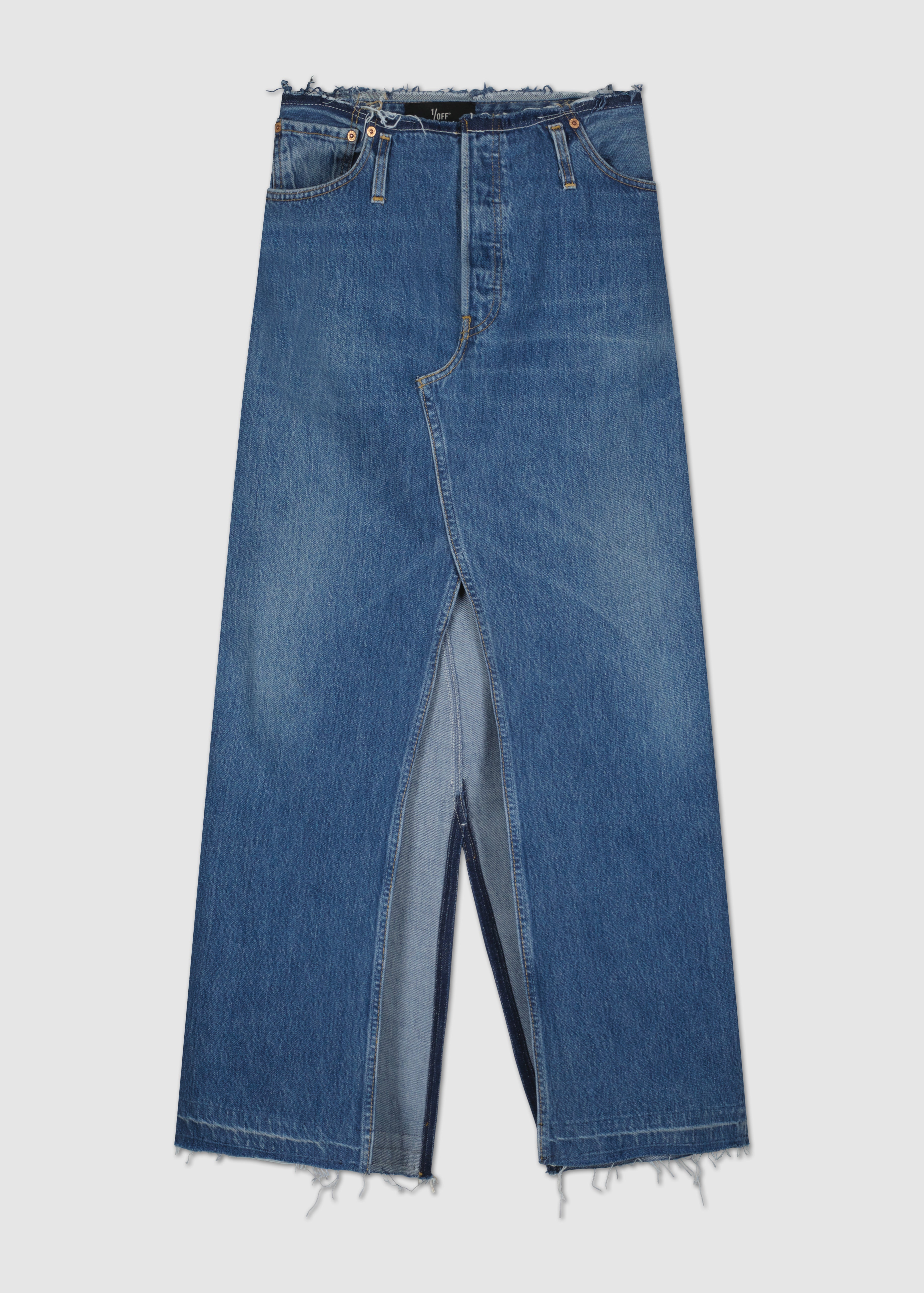 Skirt Jeans Maxi {L}