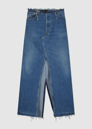 Skirt Jeans Maxi {L}