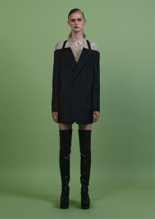 Blazer Cut Off Shoulder 03 {M/L}